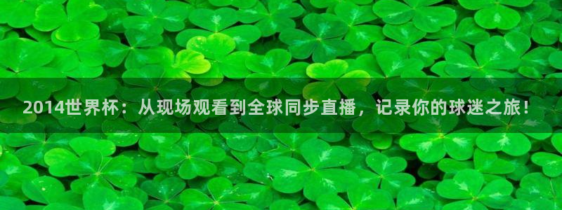 世界杯今日赛程直播:2014世界杯:从现场观看到全球同步直播,记录你的球迷之旅!