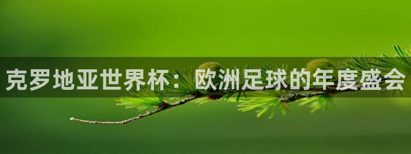 欧洲世预赛赛程表:克罗地亚世界杯:欧洲足球的年度盛会